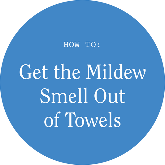 How To Remove Mildew Smell From Towels