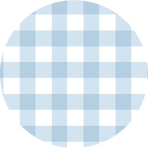 Light Blue Gingham on White  color swatch
