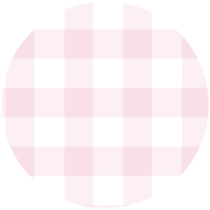 Light Pink Gingham on White  color swatch