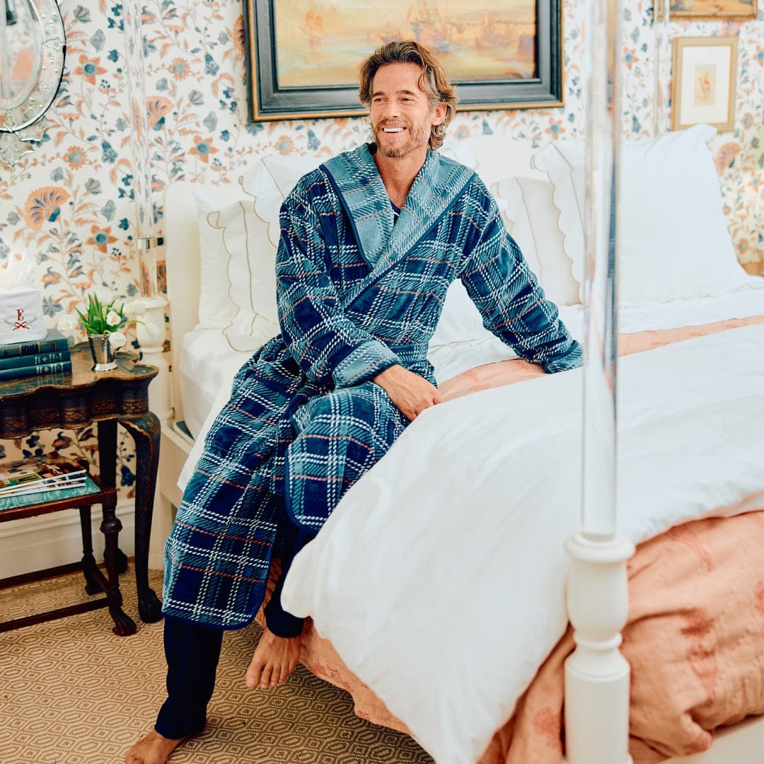 Men's Personalized Long Plush Luxury Robe Weezie Towels