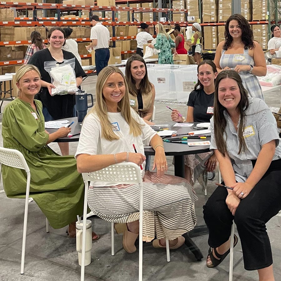 Weezie Giving Back Team Photo