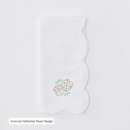 Scallop Dinner Napkin