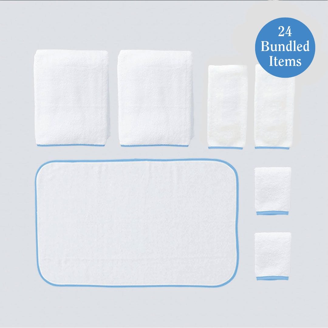 Bath Sheet Linen Closet Bundle (24 pieces)