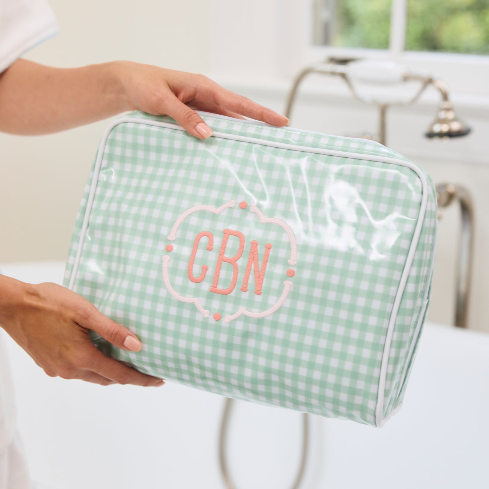 Large Patterned Toiletry Bag Archive