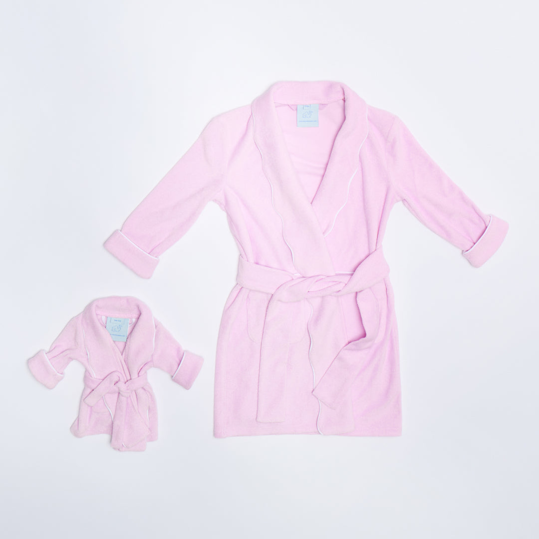 Kids and Doll Bathrobe Set