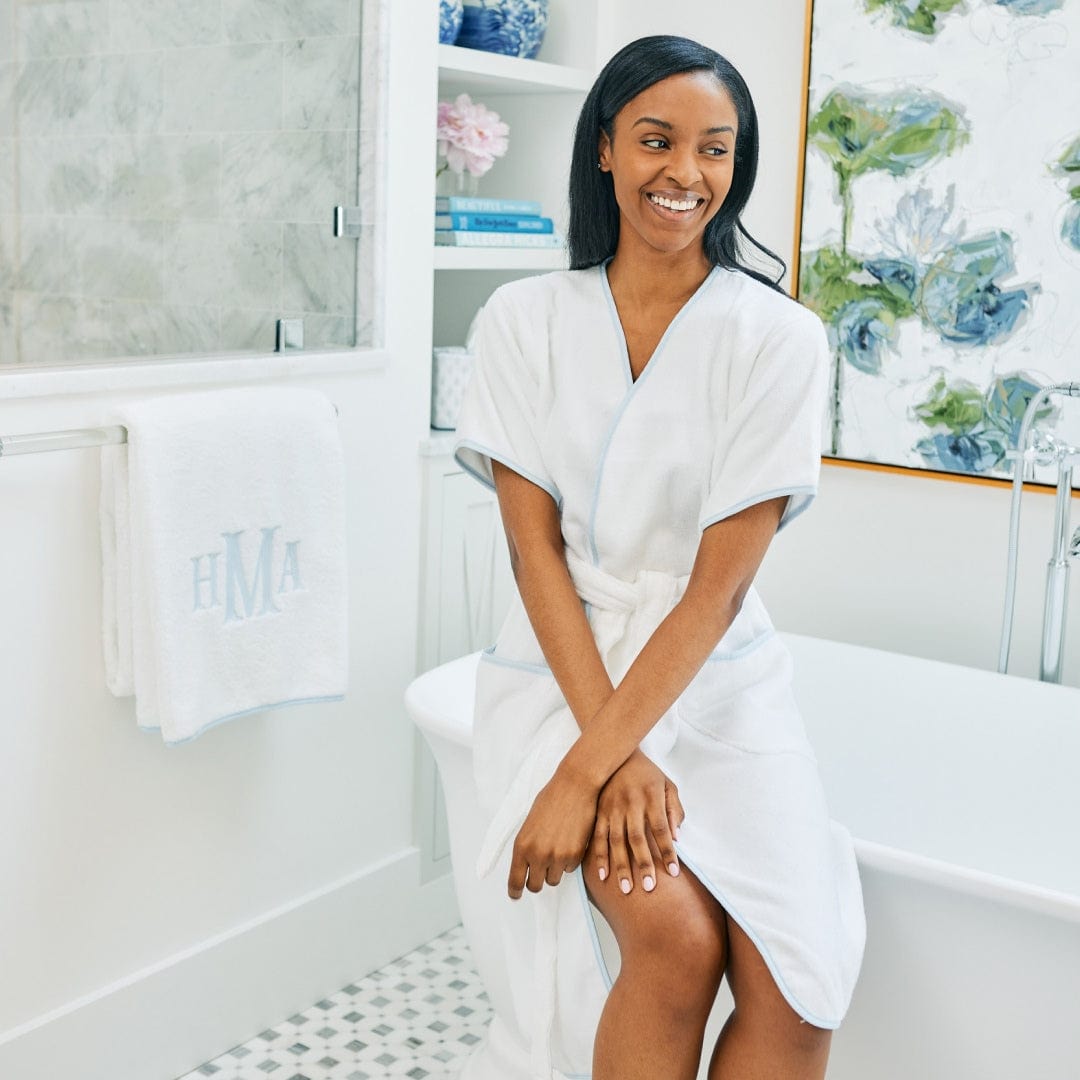 Women's Personalized Short Luxury Robe | Weezie Towels