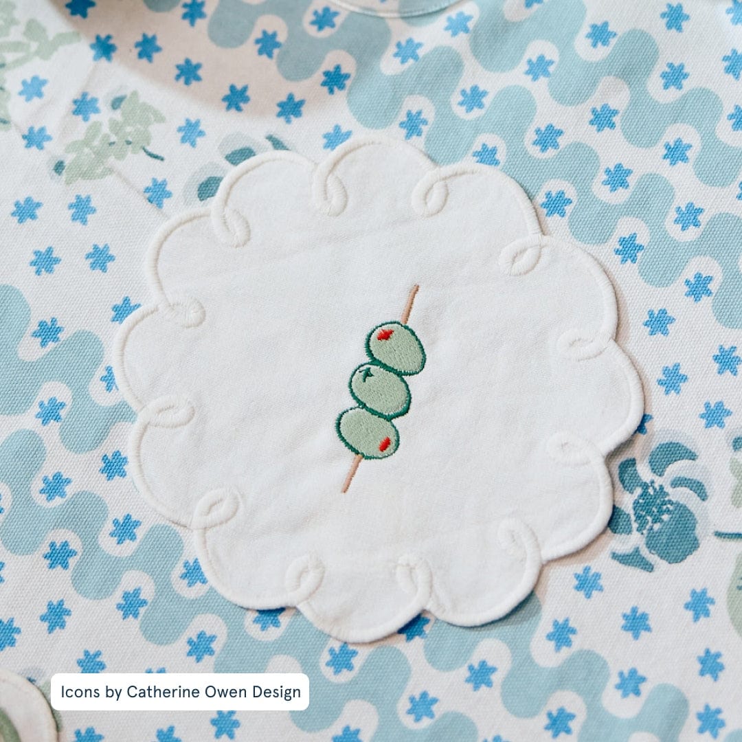 Catherine Owen x Weezie Cocktail Napkins (Set of 4)