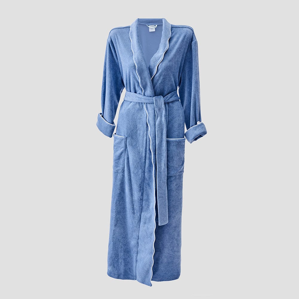 Women's Long Scallop Lightweight Robe
