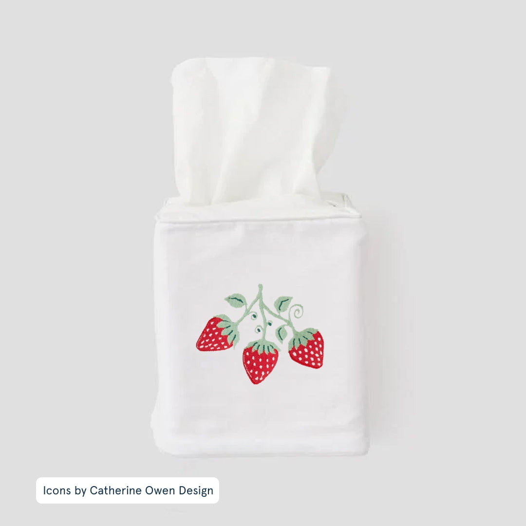 Cotton Tissue Box Cover