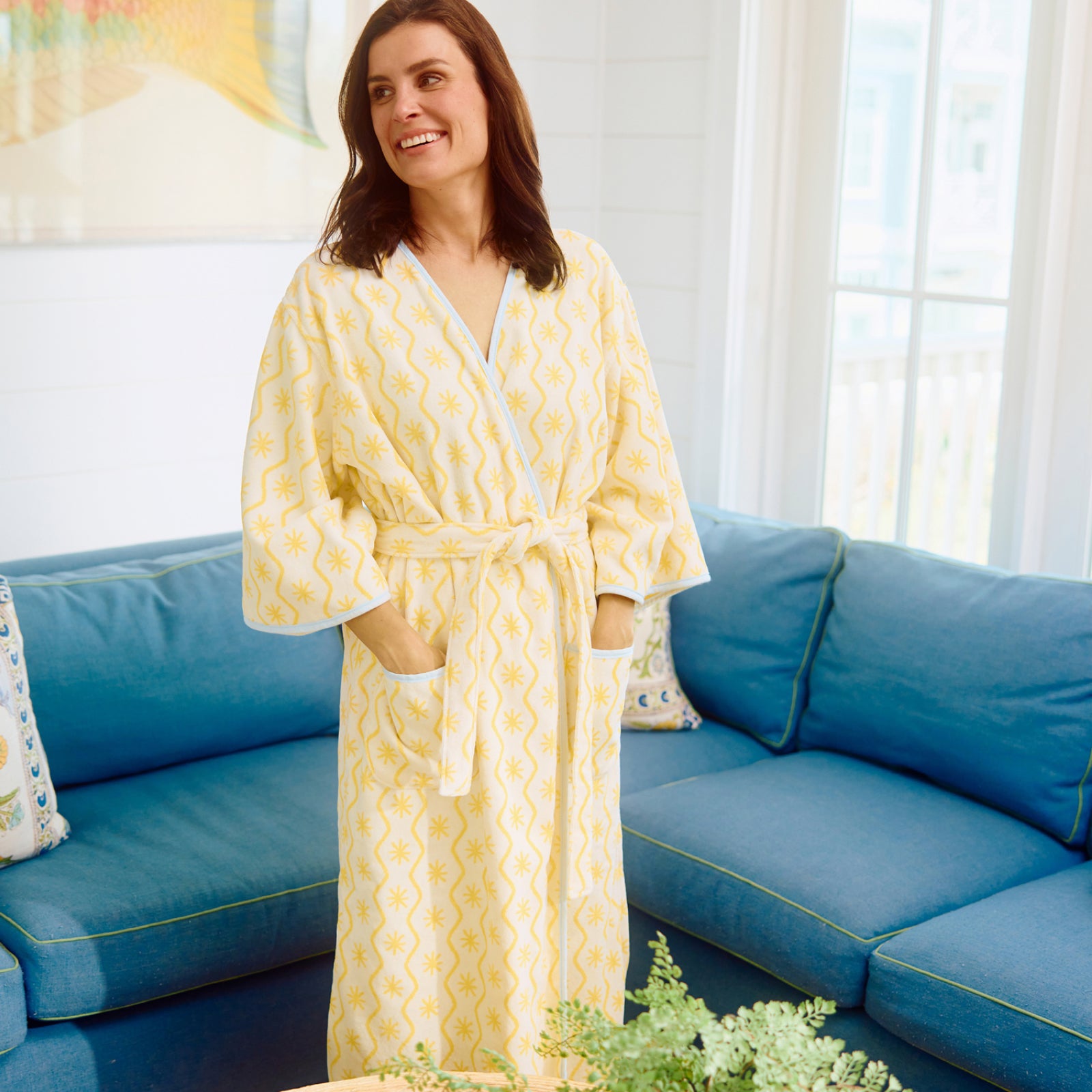 Women’s Bell Sleeve Plush Robe