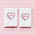 XOXO Stitched Edge Powder Bath Towels (pair)