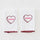 XOXO Stitched Edge Powder Bath Towels (pair)
