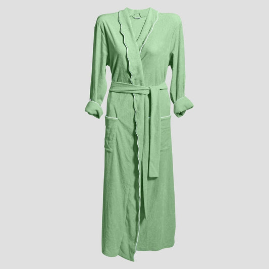 Women's Long Scallop Lightweight Robe