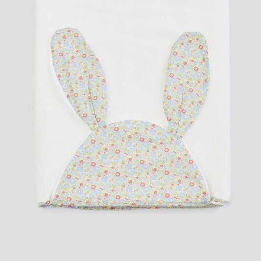 Percale Kids’ Bunny Hooded Towel
