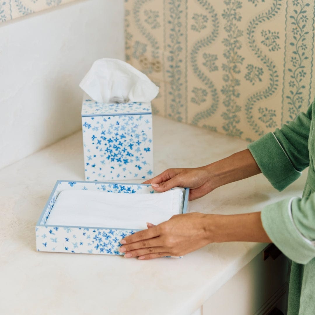 Lacquer Tray & Tissue Box Set