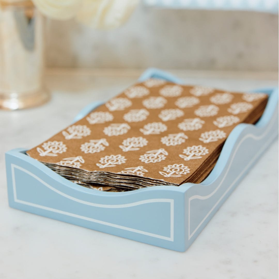 Linen-Like Paper Guest Towel and Lacquer Tray Set – Weezie Towels