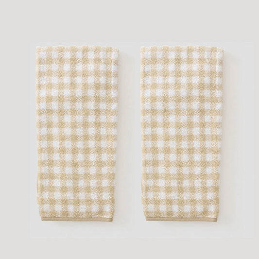 Patterned Hand Towels (pair)