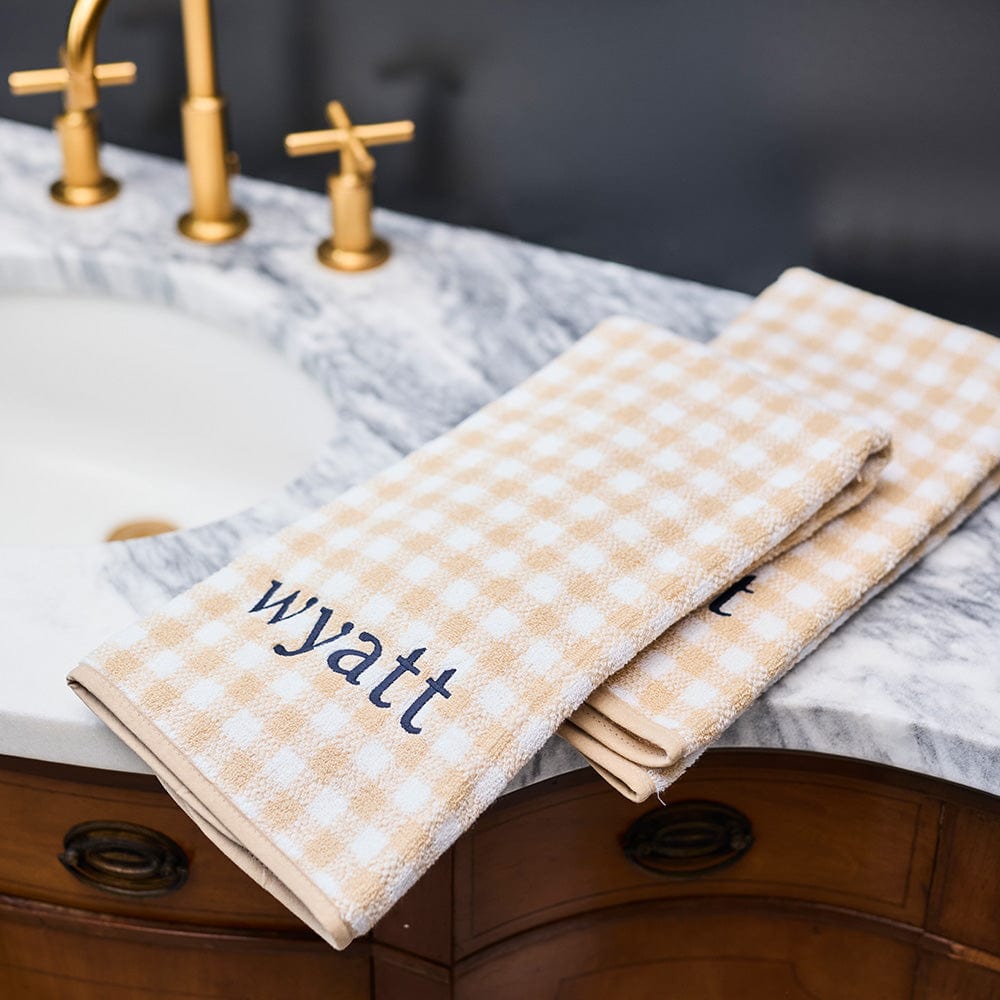 Patterned discount hand towels