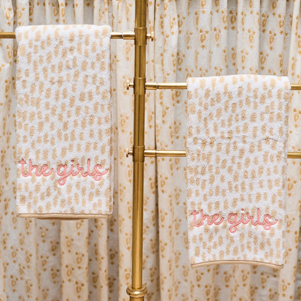 Patterned Hand Towels (pair)