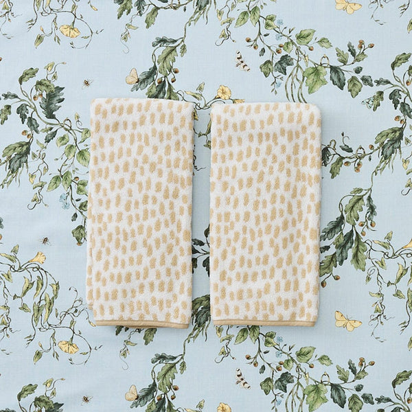 Patterned Hand Towels (pair)