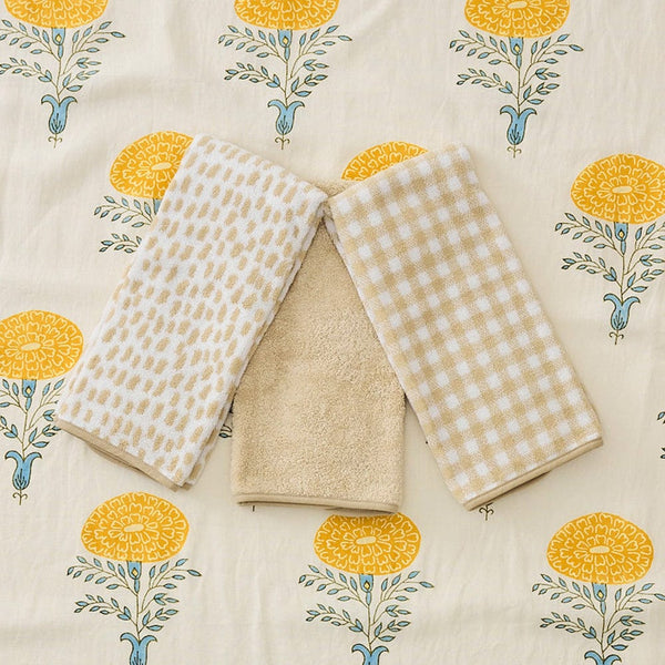 Patterned Hand Towels (pair)