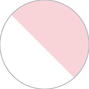 Ballet Pink on White  color swatch