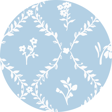 Blue Trellis  color swatch
