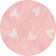 Coral Hearts  color swatch