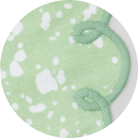 Green Speckle  color swatch