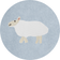 Lamb on Light Blue  color swatch