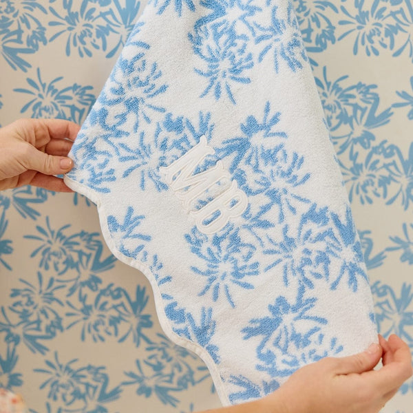 Meg Braff x Weezie Scallop Hand Towels (pair)