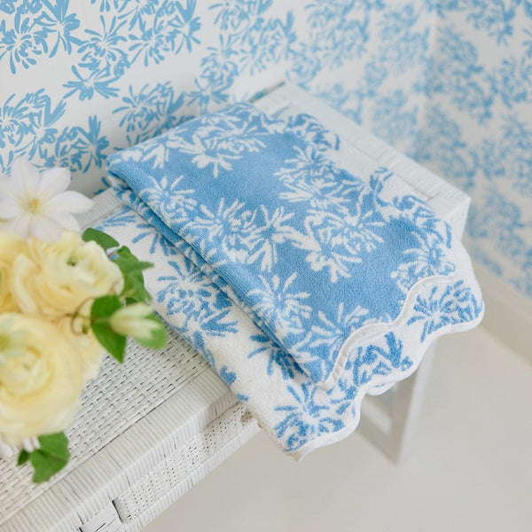 Meg Braff x Weezie Scallop Hand Towels (pair)