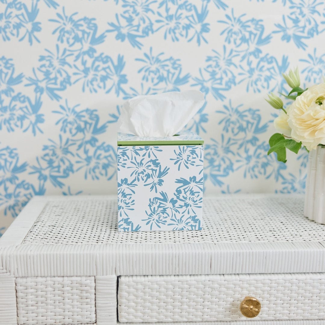 Meg Braff x Weezie Lacquered Tissue Box | Weezie Towels