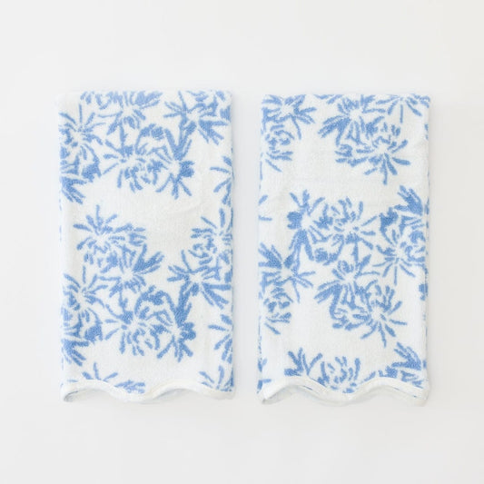 Meg Braff x Weezie Scallop Hand Towels (pair)