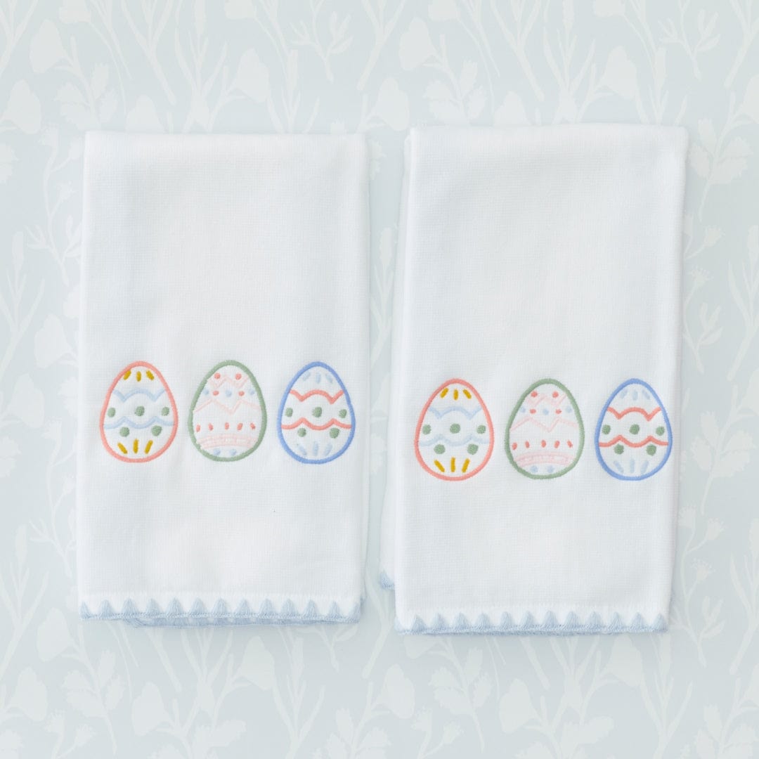 Stitched Edge Powder Bath Towels (pair)