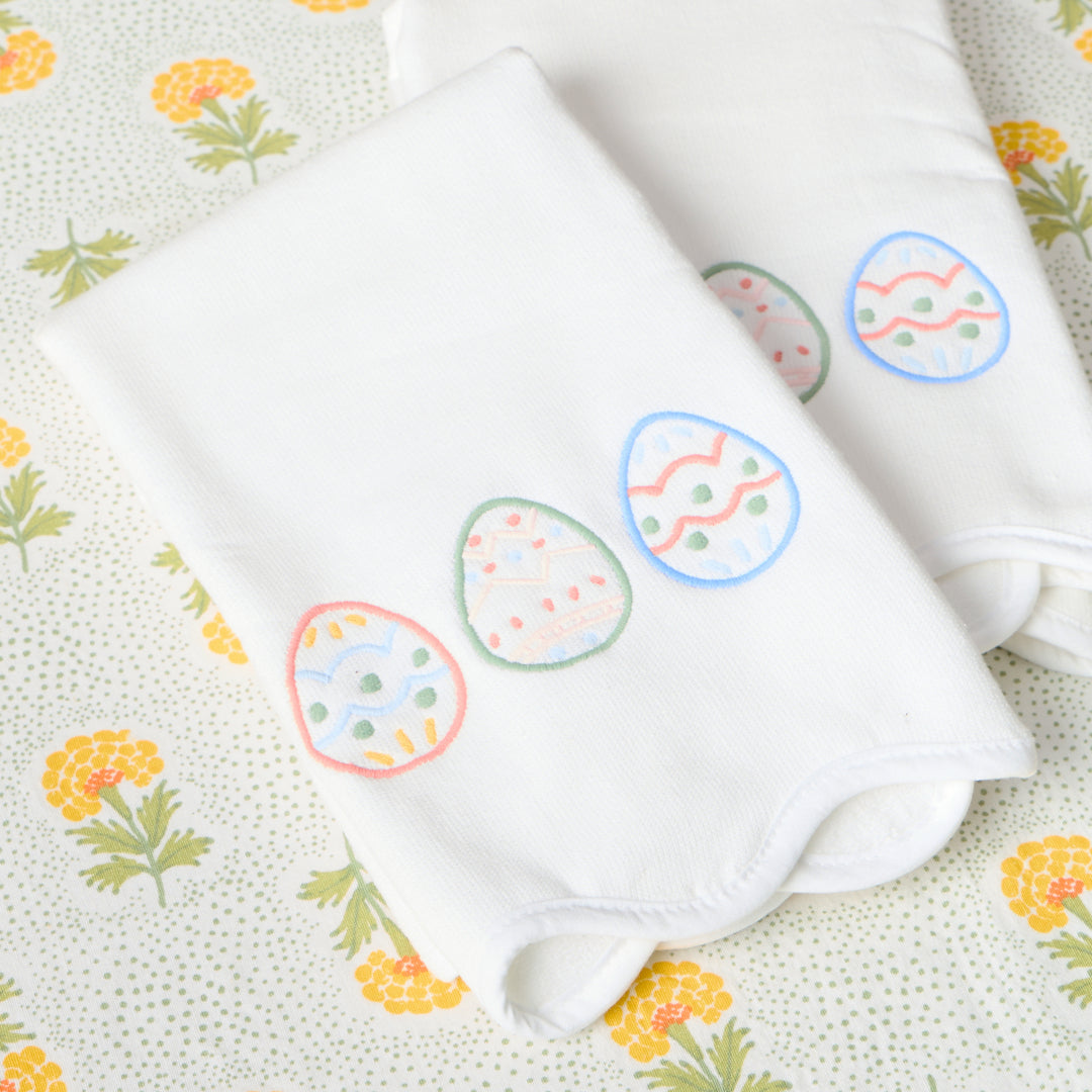 Scallop Powder Bath Towels (pair)