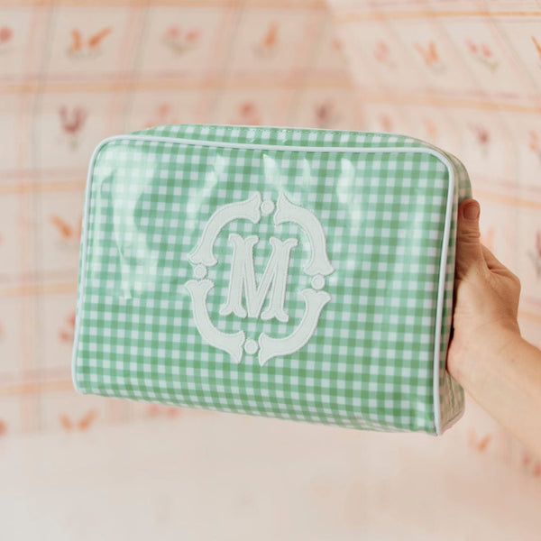 Large Patterned Toiletry Bag