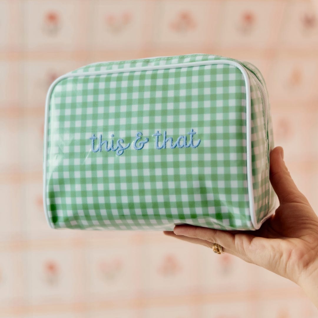 Small Patterned Toiletry Bag