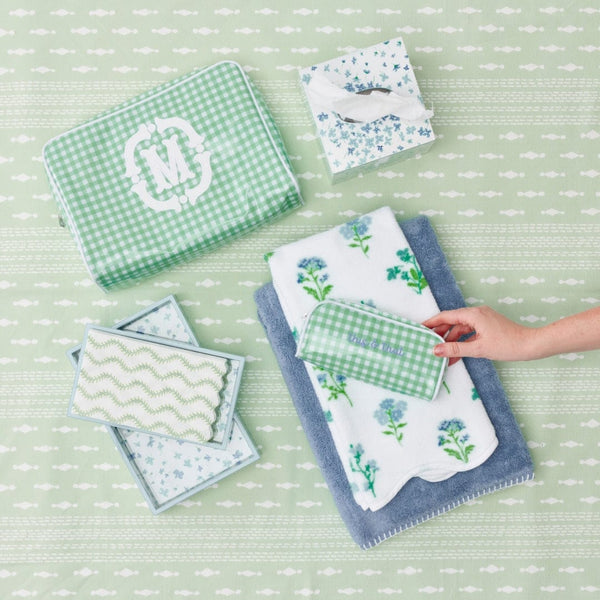Large Patterned Toiletry Bag