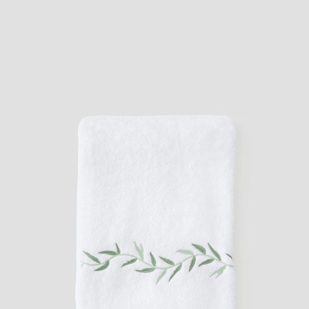 Willow Embroidered Bath Towel