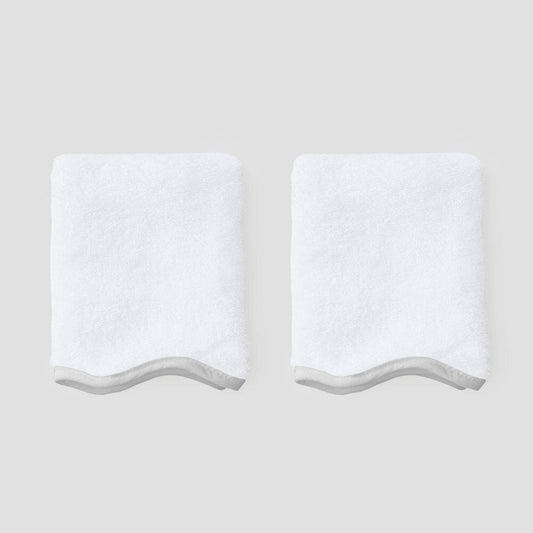 Scallop Washcloths (pair)