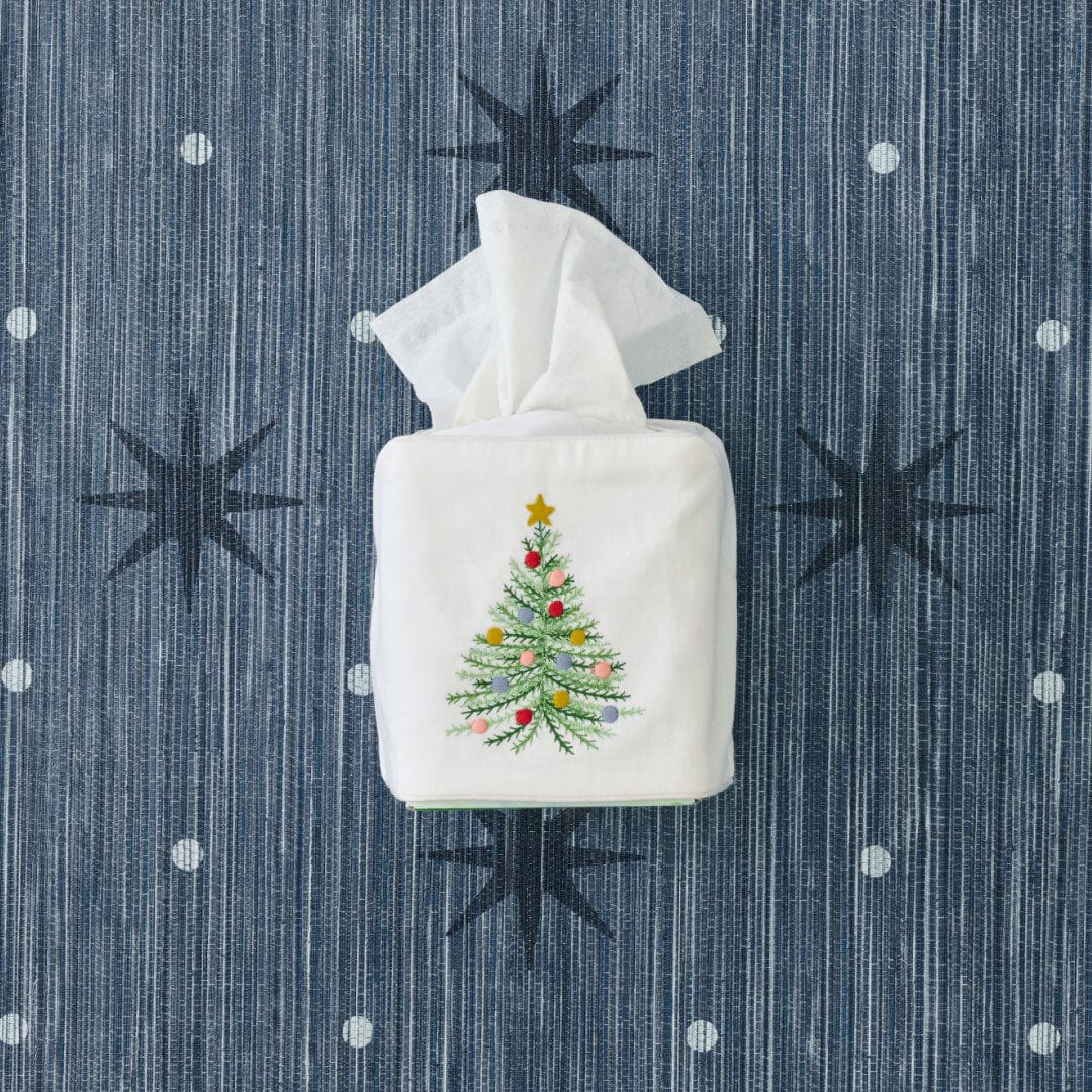 Holiday Tree Tissue Box Cover