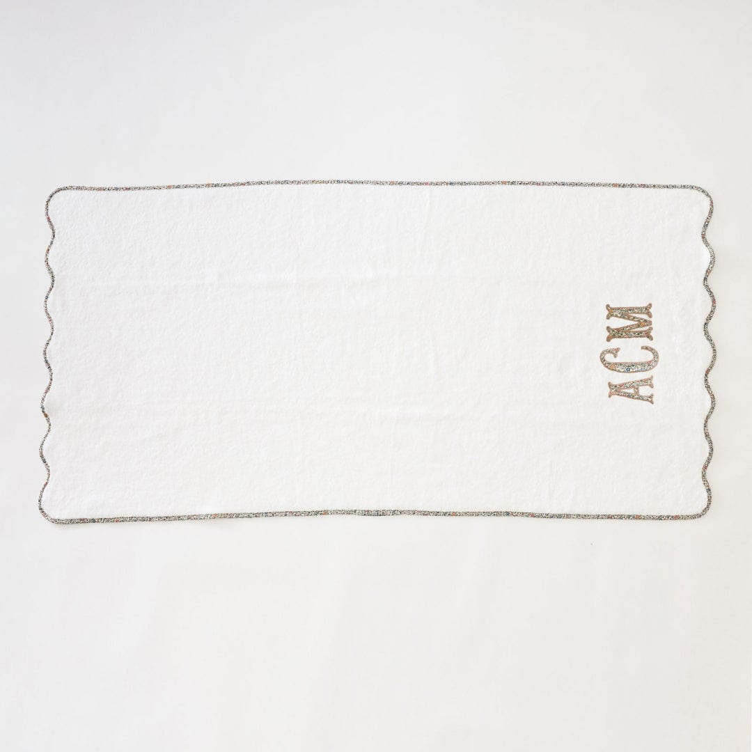 Weezie Scallop Bath Towel