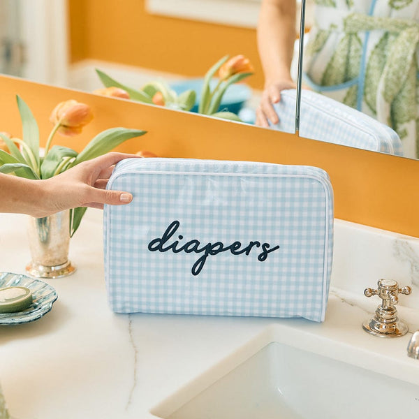 Large Patterned Toiletry Bag