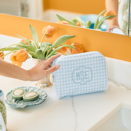 Small Patterned Toiletry Bag