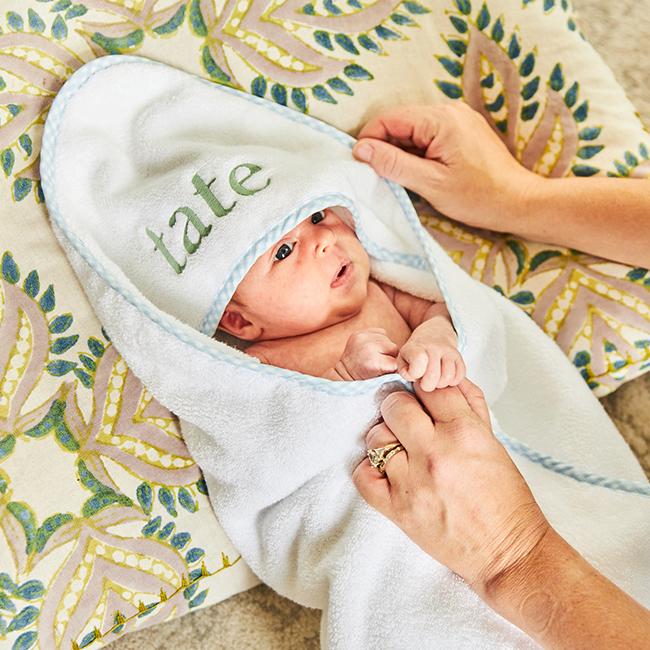 Newborn towel hot sale