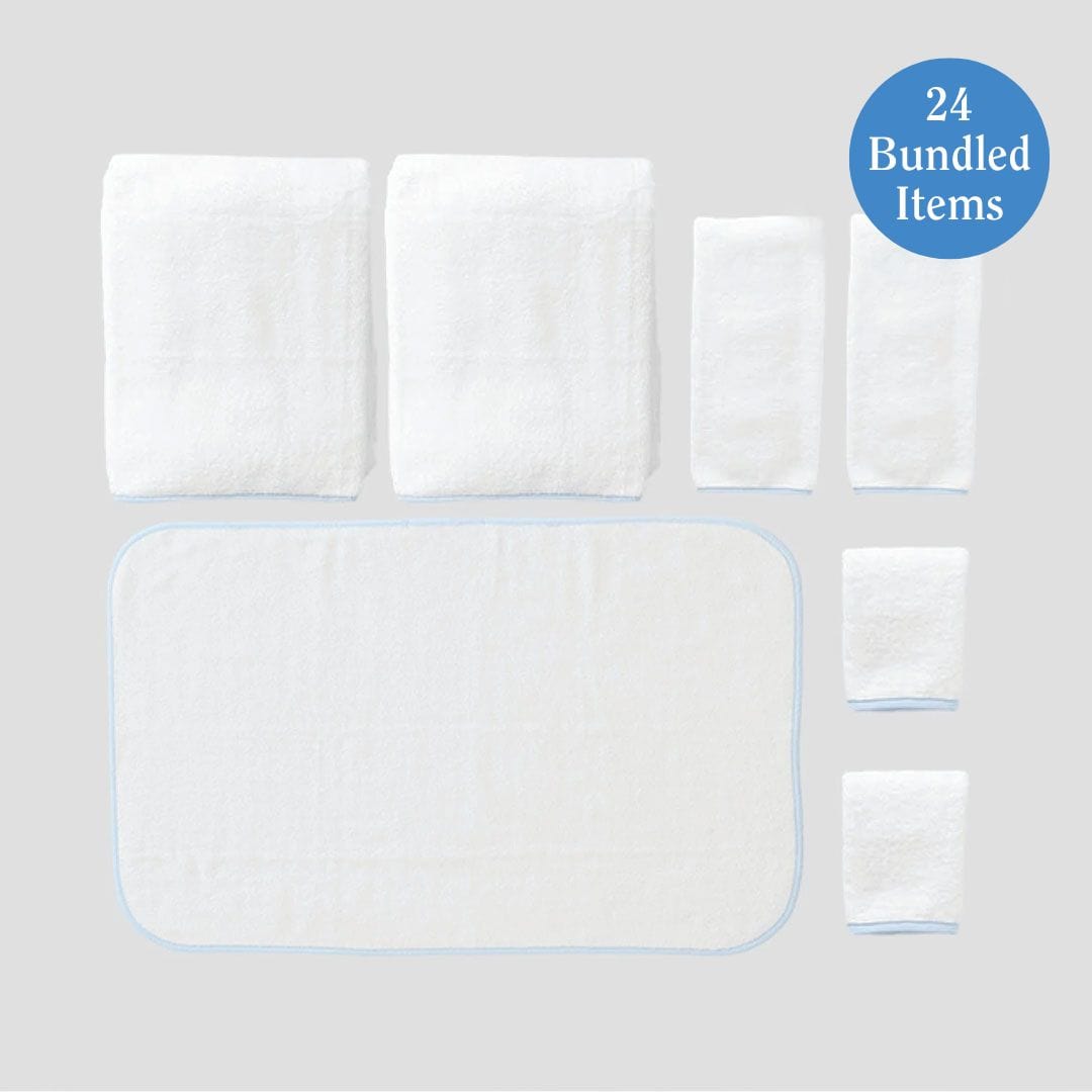 Bath Sheet Linen Closet Bundle (24 pieces)