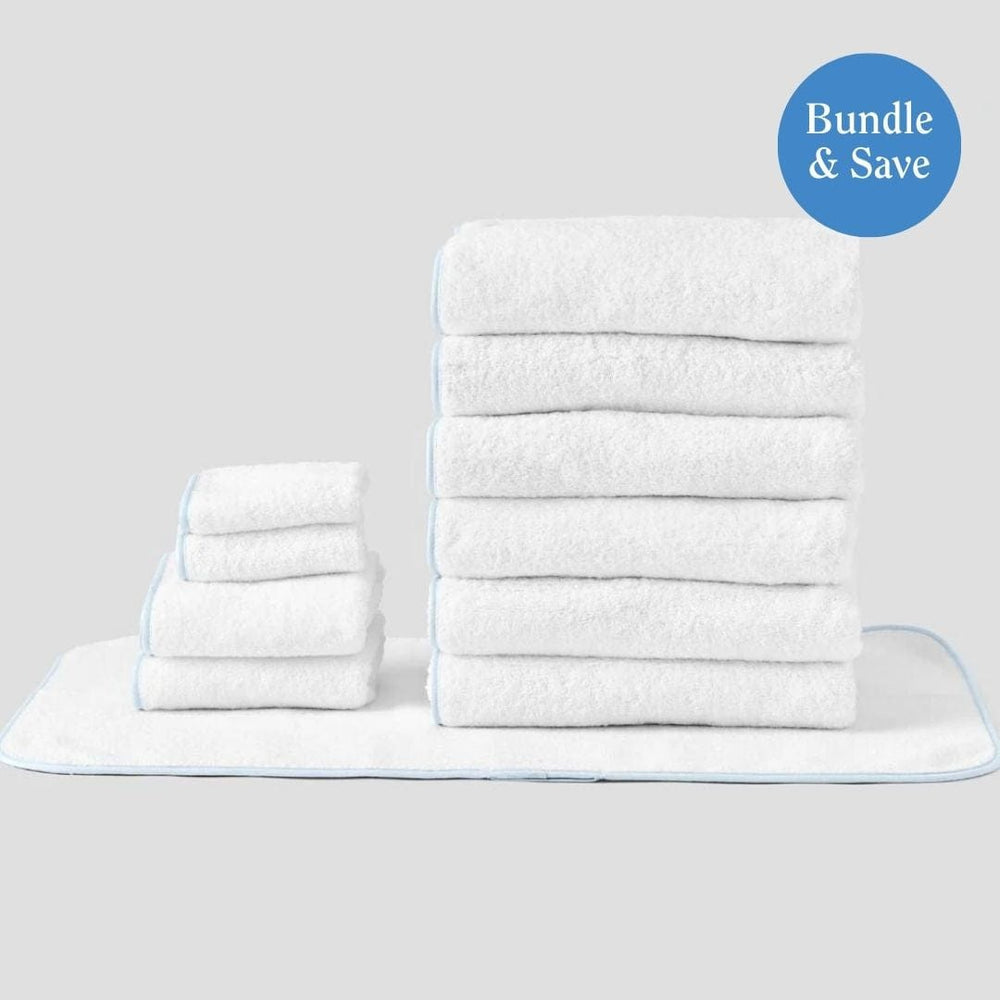Signature Bathroom Bundle - White (11 pieces)