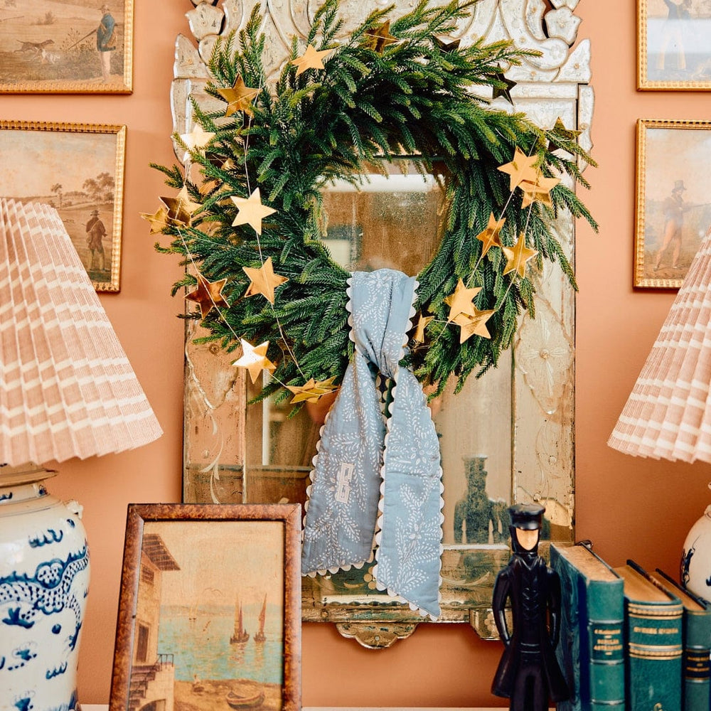 Scallop Wreath Sash