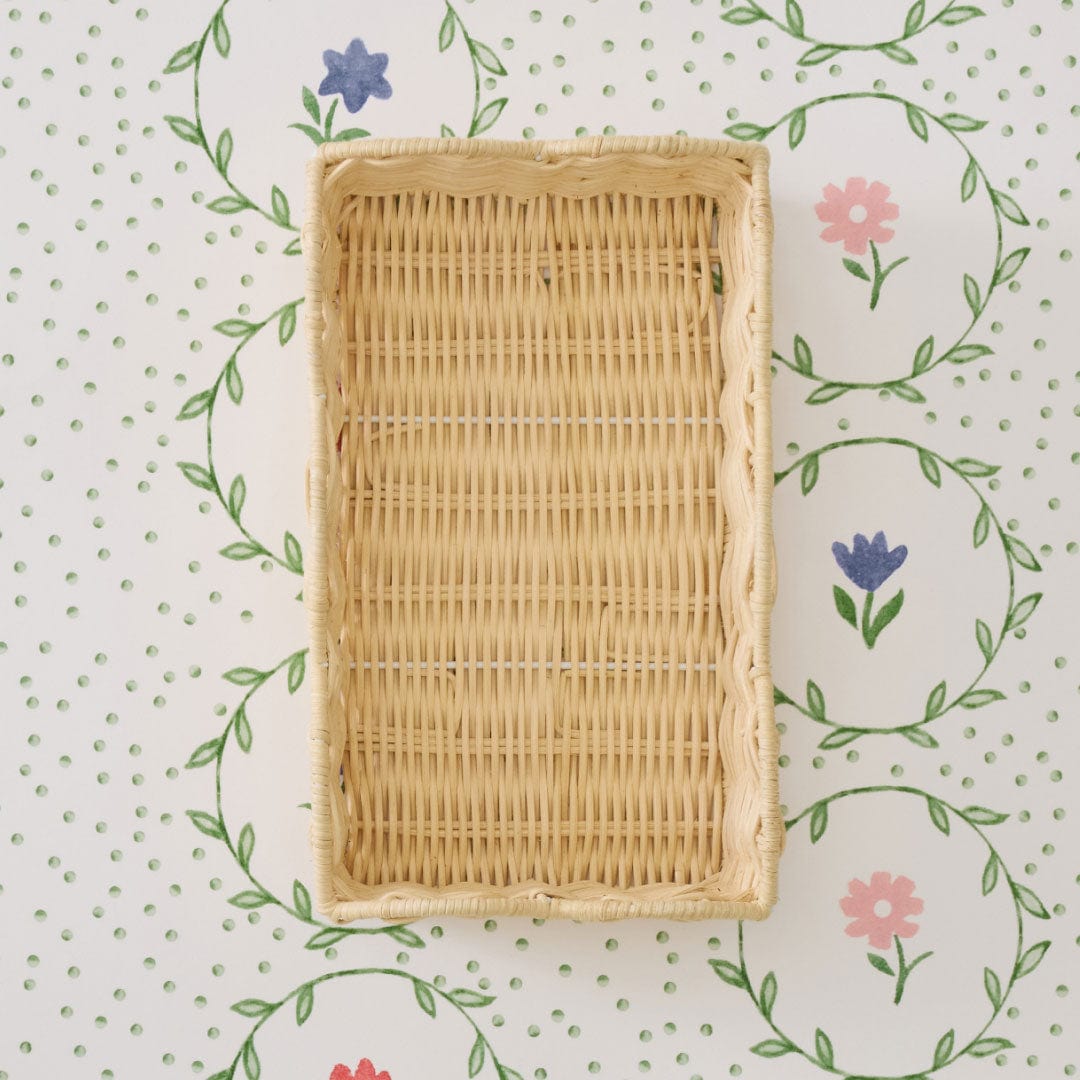 Rattan Paper Guest Towel Tray